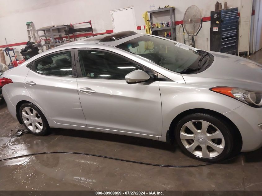 2013 Hyundai Elantra Limited VIN: KMHDH4AE4DU595263 Lot: 39969859