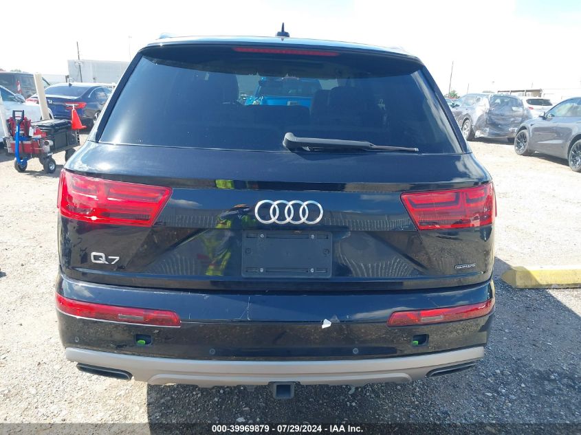 2018 Audi Q7 2.0T Premium VIN: WA1LHAF72JD027138 Lot: 39969879