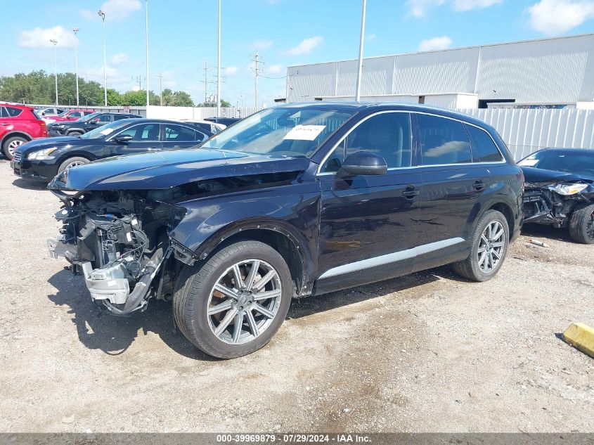 2018 Audi Q7 2.0T Premium VIN: WA1LHAF72JD027138 Lot: 39969879