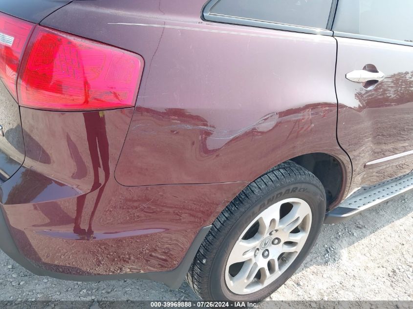 2008 Acura Mdx Technology Package VIN: 2HNYD28478H519784 Lot: 39969888