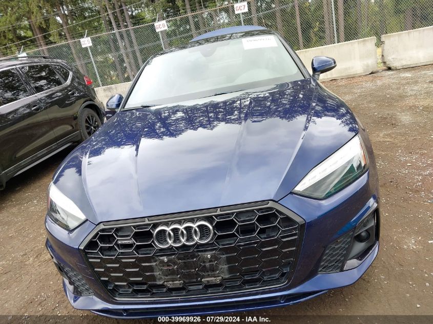 2020 Audi A5 Premium Plus 45 Tfsi Quattro S Tronic VIN: WAUTNAF51LA004044 Lot: 39969926