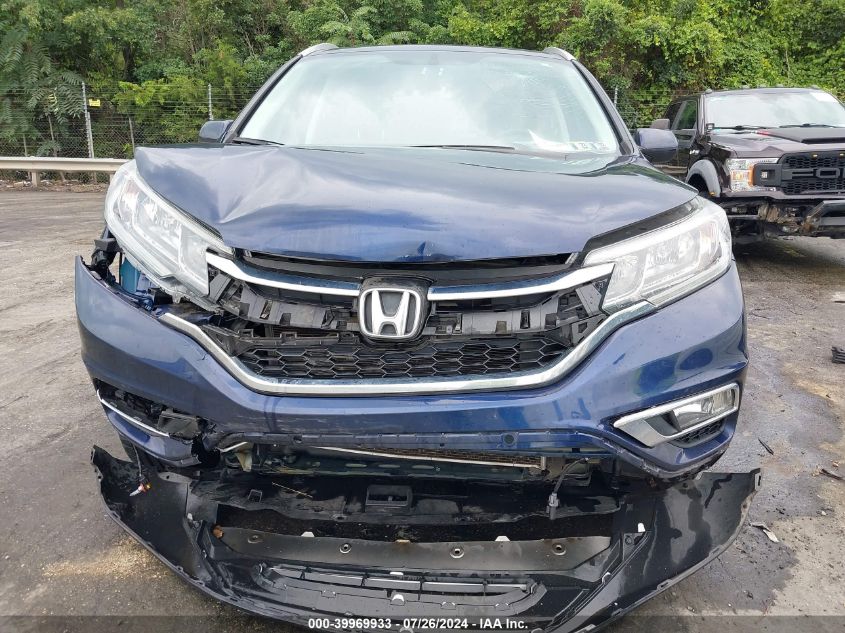 2016 Honda Cr-V Ex-L VIN: 2HKRM4H77GH645181 Lot: 39969933