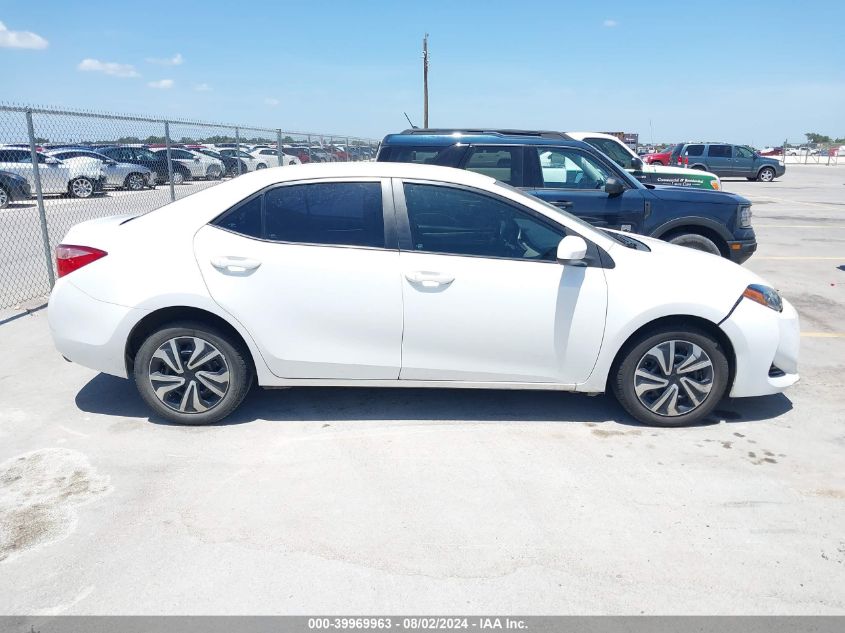 2017 Toyota Corolla Le VIN: 5YFBURHE5HP690105 Lot: 39969963