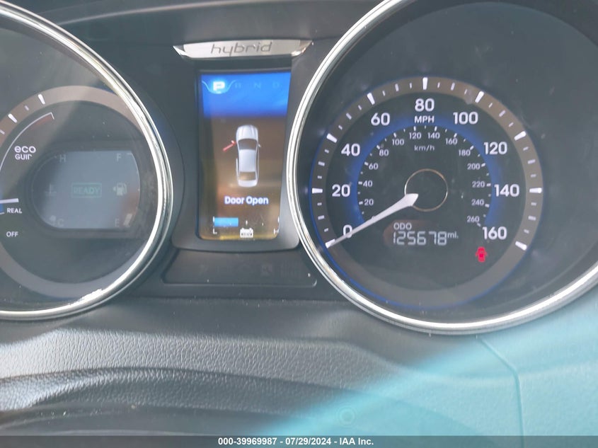 2012 Hyundai Sonata Hybrid VIN: KMHEC4A4XCA045026 Lot: 39969987