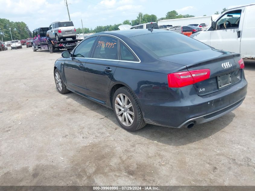 2014 Audi A6 3.0T Premium Plus VIN: WAUHGAFC3EN017453 Lot: 39969995