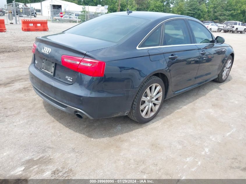 2014 Audi A6 3.0T Premium Plus VIN: WAUHGAFC3EN017453 Lot: 39969995