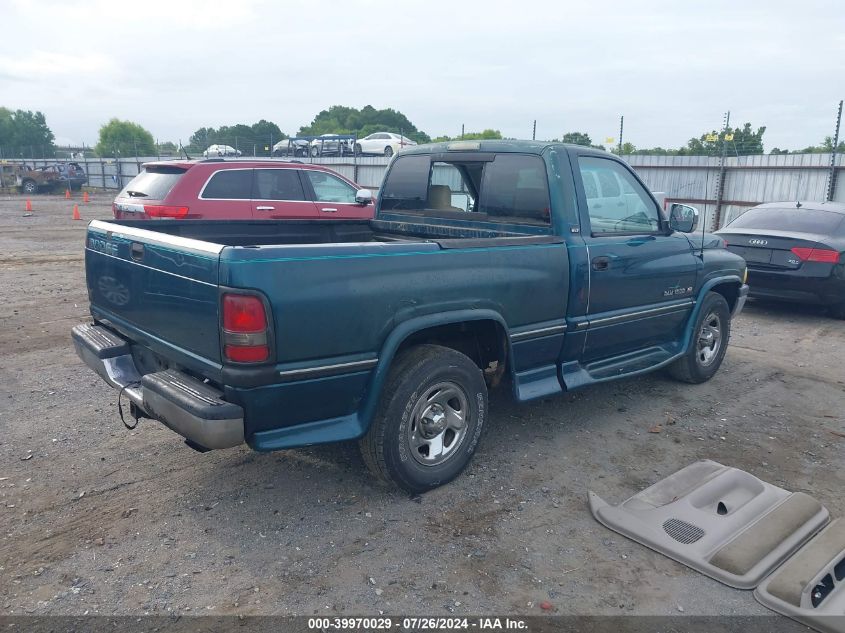 1996 Dodge Ram 1500 VIN: 1B7HC16Z1TS590577 Lot: 39970029