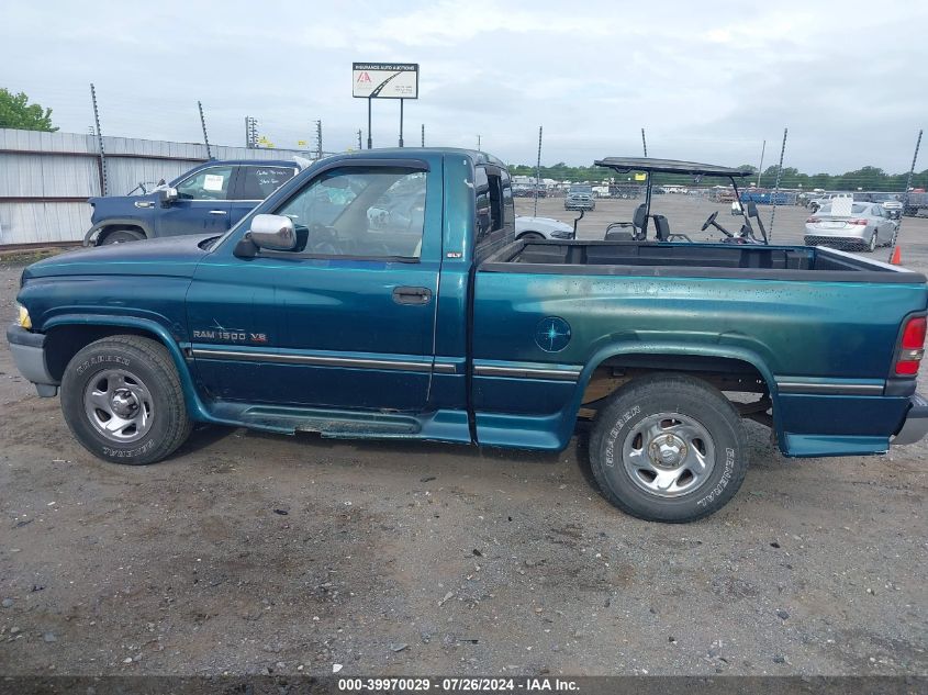 1996 Dodge Ram 1500 VIN: 1B7HC16Z1TS590577 Lot: 39970029