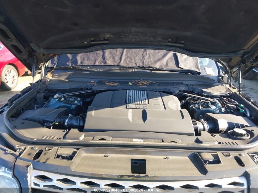 2014 Land Rover Range Rover Sport 3.0L V6 Supercharged Hse VIN: SALWR2WF4EA380249 Lot: 39970048