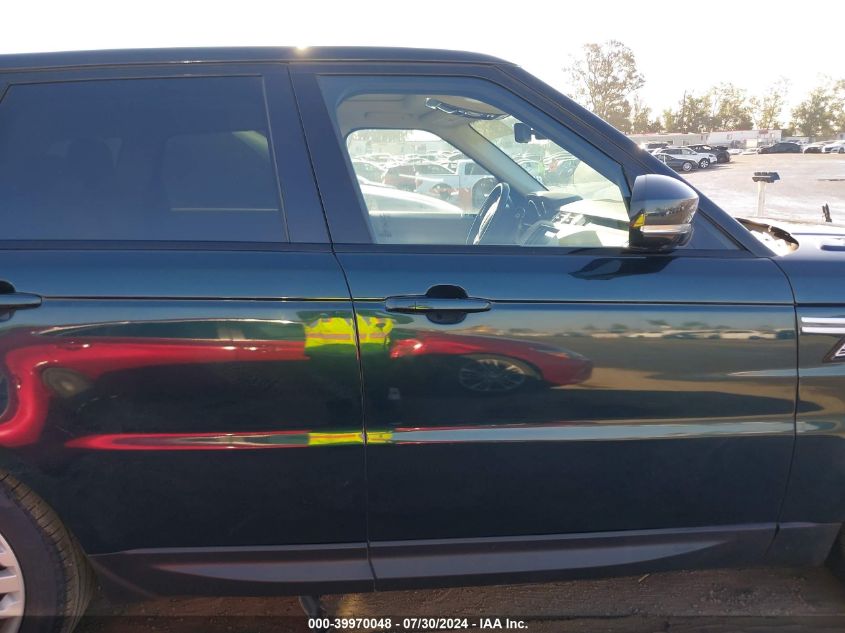 2014 Land Rover Range Rover Sport 3.0L V6 Supercharged Hse VIN: SALWR2WF4EA380249 Lot: 39970048