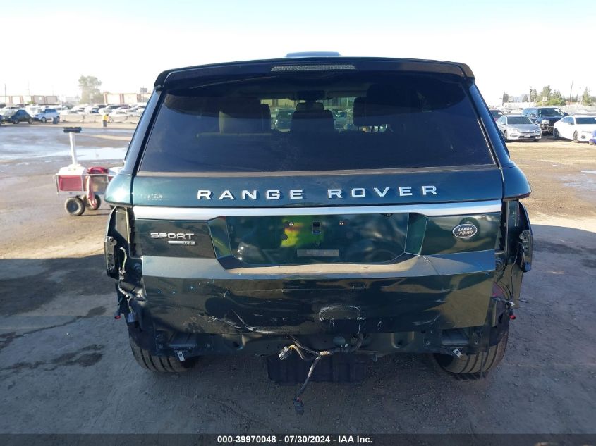 2014 Land Rover Range Rover Sport 3.0L V6 Supercharged Hse VIN: SALWR2WF4EA380249 Lot: 39970048