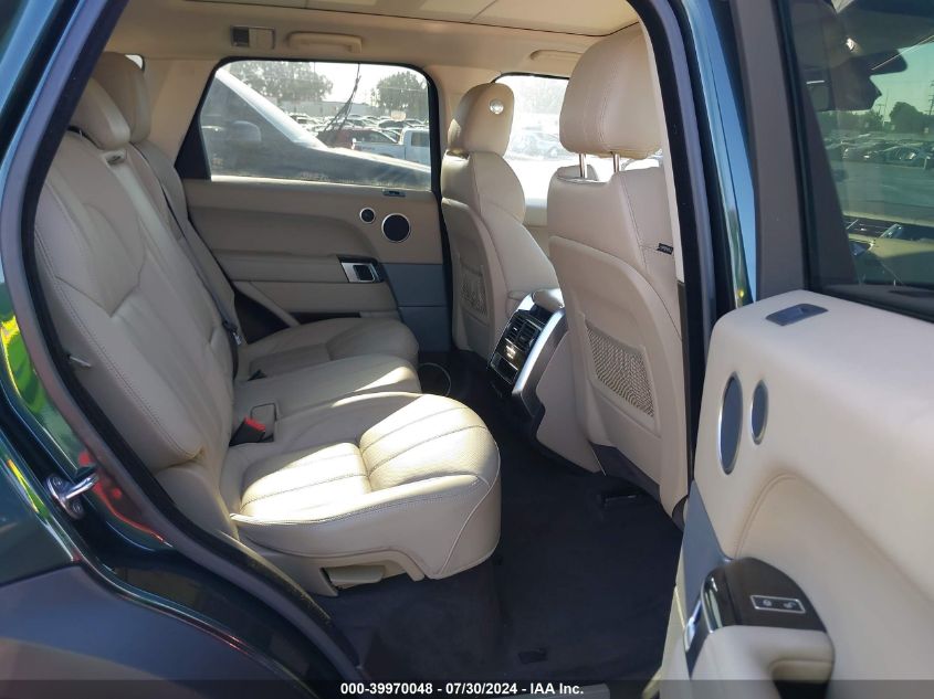 2014 Land Rover Range Rover Sport 3.0L V6 Supercharged Hse VIN: SALWR2WF4EA380249 Lot: 39970048