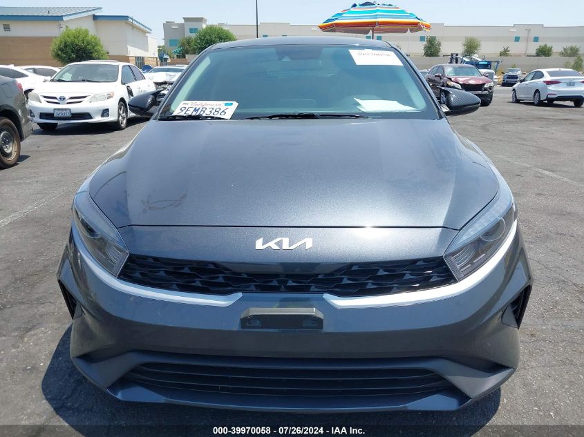 2023 Kia Forte Lxs VIN: 3KPF24AD7PE550603 Lot: 39970058