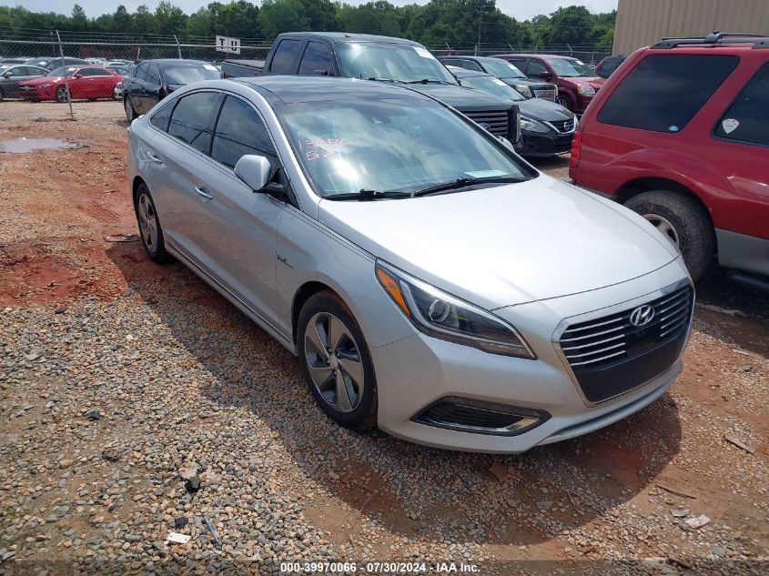 KMHE34L19GA009157 2016 HYUNDAI SONATA - Image 1