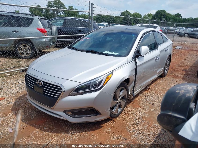 KMHE34L19GA009157 2016 HYUNDAI SONATA - Image 2