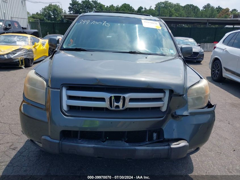 2008 Honda Pilot Se VIN: 5FNYF18348B039077 Lot: 39970070