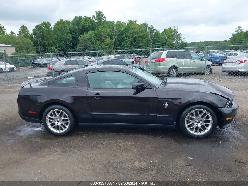 2012 Ford Mustang V6 Premium VIN: 1ZVBP8AM6C5204438 Lot: 39970071