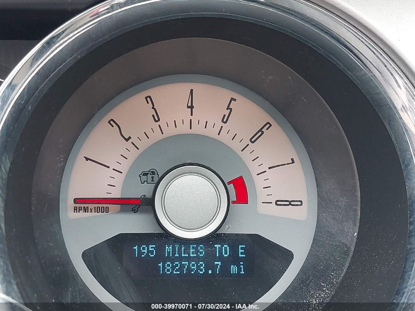 2012 Ford Mustang V6 Premium VIN: 1ZVBP8AM6C5204438 Lot: 39970071