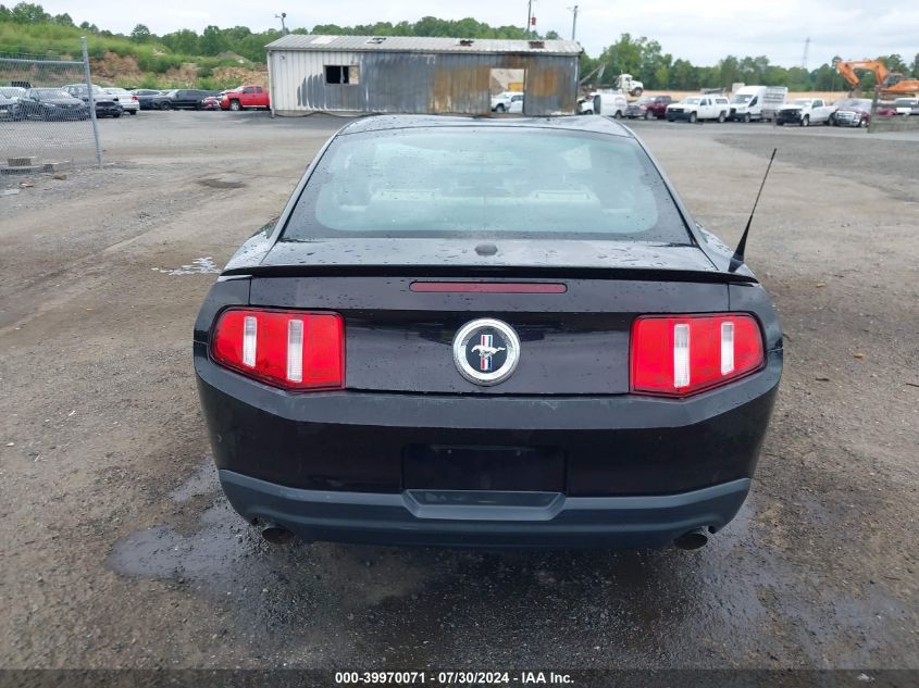 2012 Ford Mustang V6 Premium VIN: 1ZVBP8AM6C5204438 Lot: 39970071