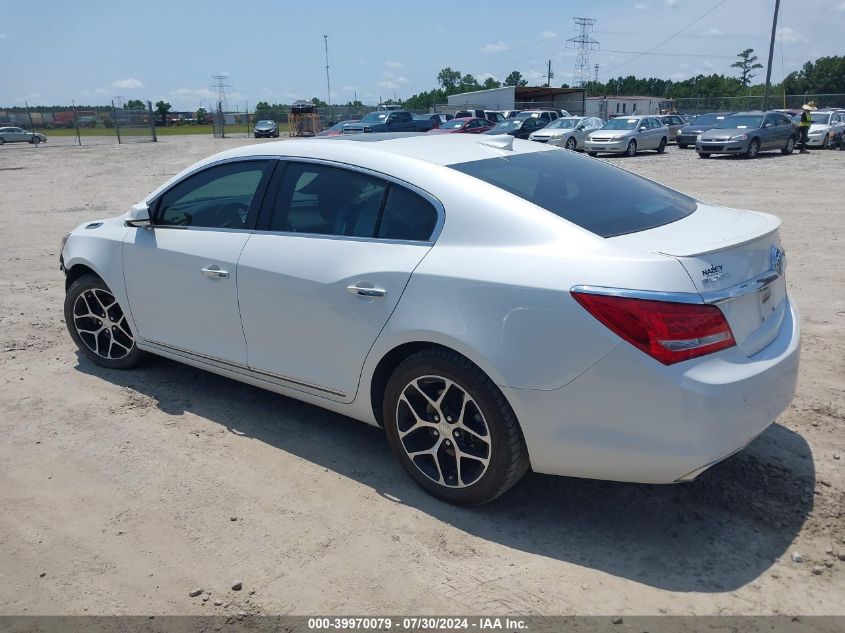 2016 Buick Lacrosse Sport Touring VIN: 1G4G45G3XGF210270 Lot: 39970079