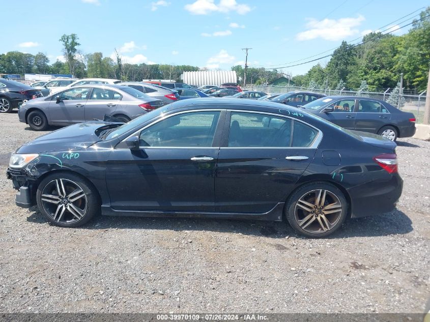 1HGCR2F17HA140049 2017 Honda Accord Sport Se