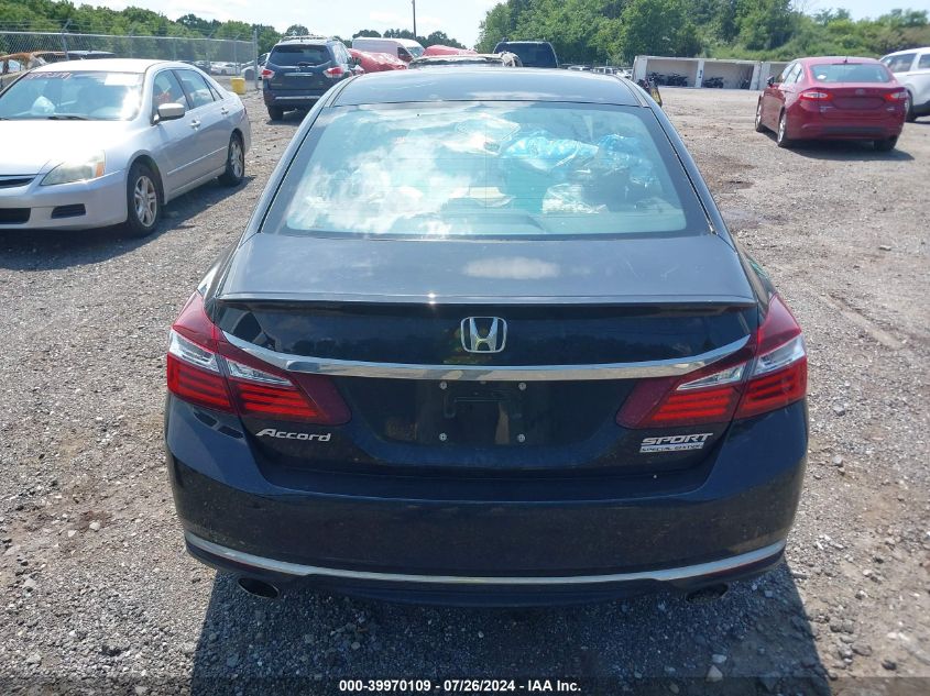 1HGCR2F17HA140049 2017 Honda Accord Sport Se