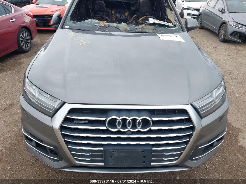 2017 Audi Q7 3.0T Premium VIN: WA1LAAF79HD029967 Lot: 39970116