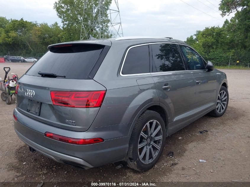 2017 Audi Q7 3.0T Premium VIN: WA1LAAF79HD029967 Lot: 39970116