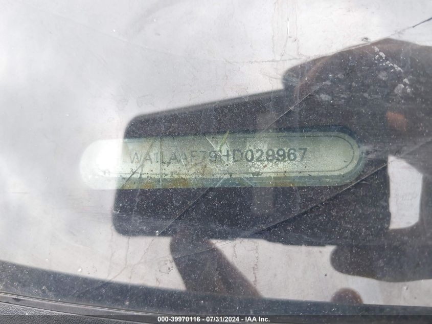 2017 AUDI Q7 3.0T PREMIUM - WA1LAAF79HD029967