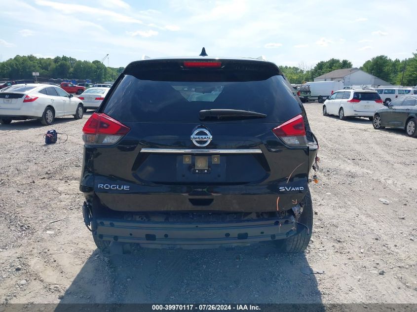 2019 Nissan Rogue Sv VIN: JN8AT2MV0KW398988 Lot: 39970117