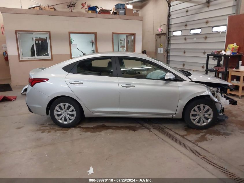 2022 Hyundai Accent Se VIN: 3KPC24A61NE159495 Lot: 39970118