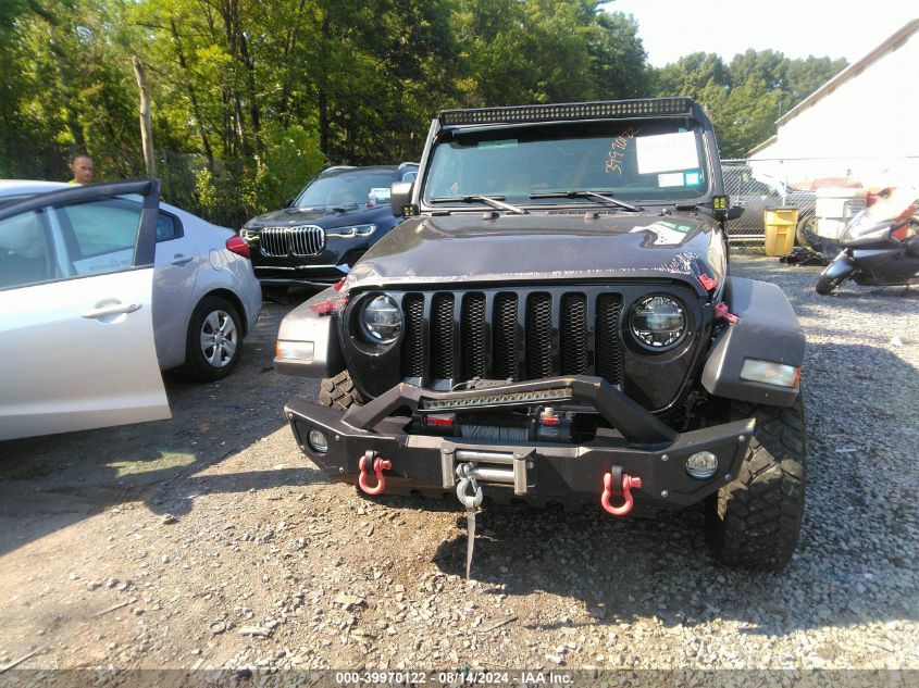 2022 Jeep Wrangler Willys 4X4 VIN: 1C4GJXAG1NW224186 Lot: 39970122