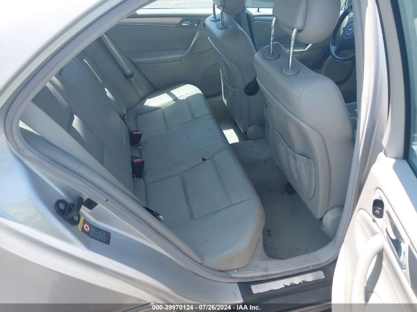 2005 Mercedes-Benz C 230 Kompressor Sport VIN: WDBRF40J25F658346 Lot: 39970124