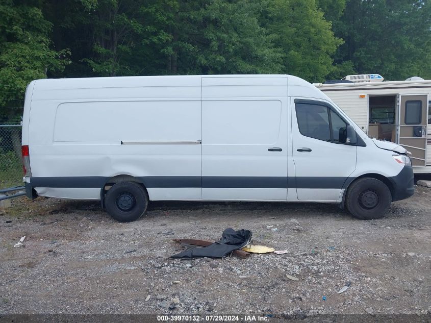 2022 Mercedes-Benz Sprinter 2500 High Roof I4 Diesel VIN: W1Y4DDHYXNT092789 Lot: 39970132