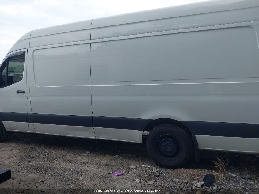 2022 Mercedes-Benz Sprinter 2500 High Roof I4 Diesel VIN: W1Y4DDHYXNT092789 Lot: 39970132