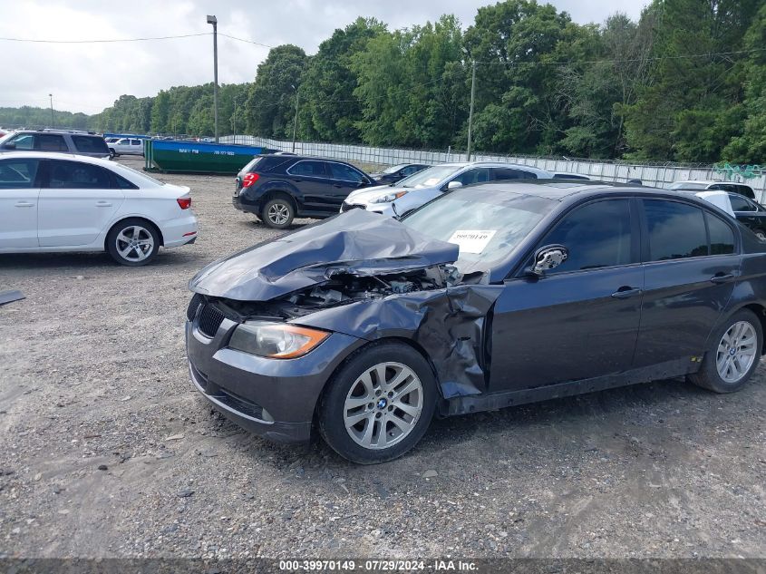 2006 BMW 325I VIN: WBAVB13586KR63879 Lot: 39970149