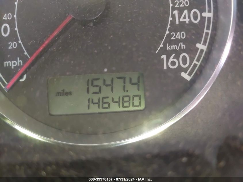 2004 Volkswagen Passat Glx VIN: WVWRH63BX4P249984 Lot: 39970157