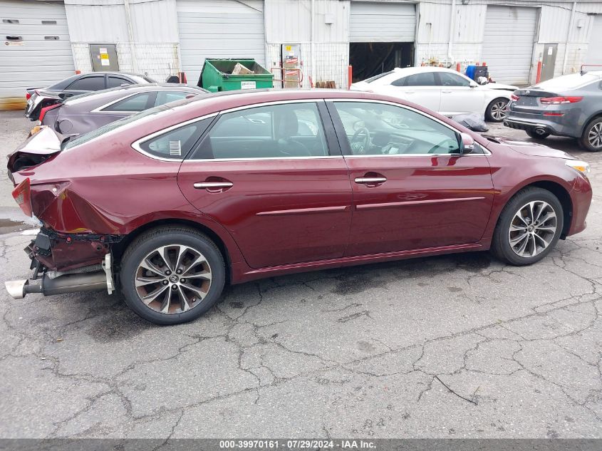 2017 Toyota Avalon Xle Premium VIN: 4T1BK1EB3HU256653 Lot: 39970161