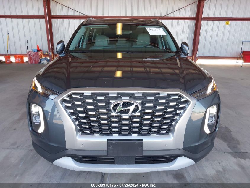 2022 Hyundai Palisade Sel VIN: KM8R44HE9NU445464 Lot: 39970176