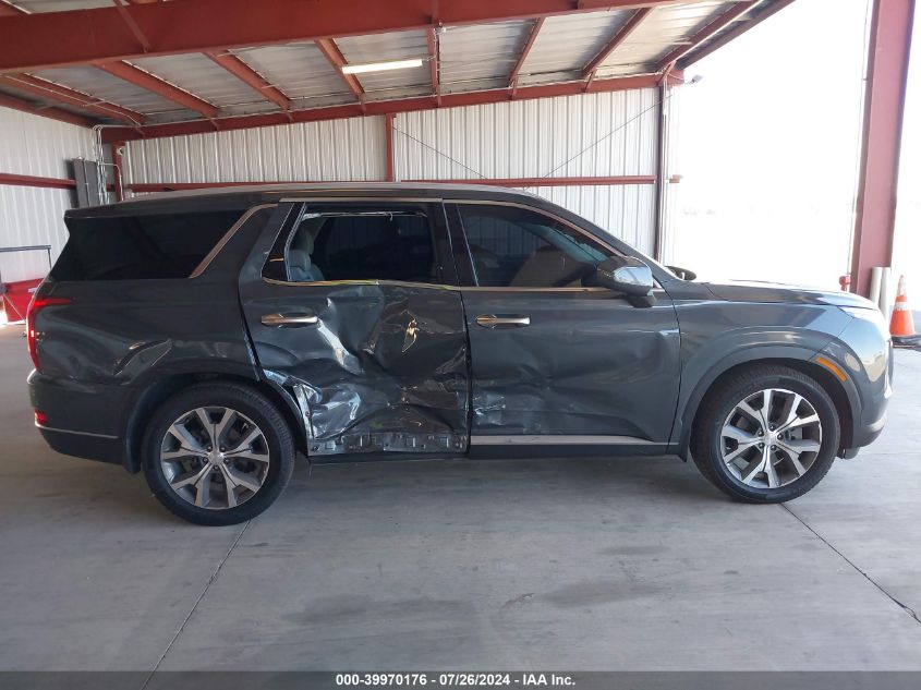 2022 Hyundai Palisade Sel VIN: KM8R44HE9NU445464 Lot: 39970176