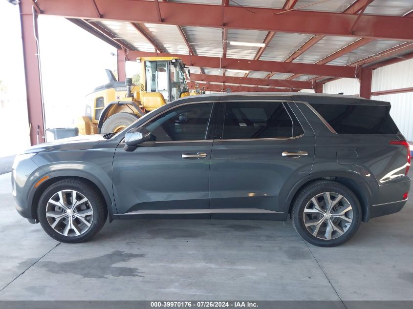 2022 Hyundai Palisade Sel VIN: KM8R44HE9NU445464 Lot: 39970176