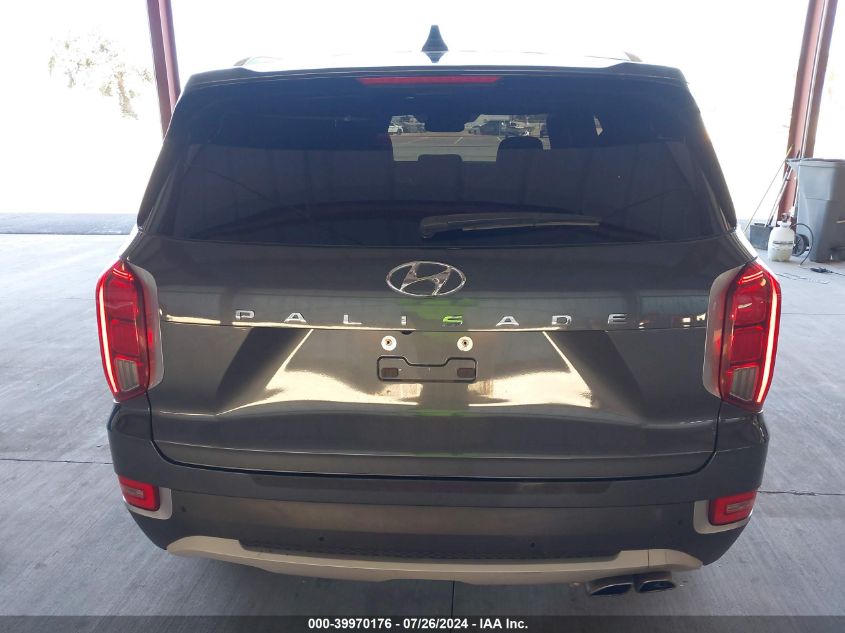 2022 Hyundai Palisade Sel VIN: KM8R44HE9NU445464 Lot: 39970176