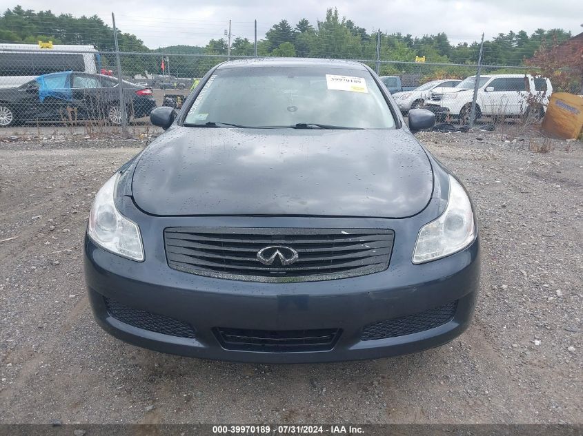 2007 Infiniti G35X VIN: JNKBV61F47M819000 Lot: 39970189