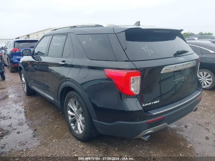 2021 Ford Explorer Limited VIN: 1FMSK7FH3MGA84686 Lot: 39970193