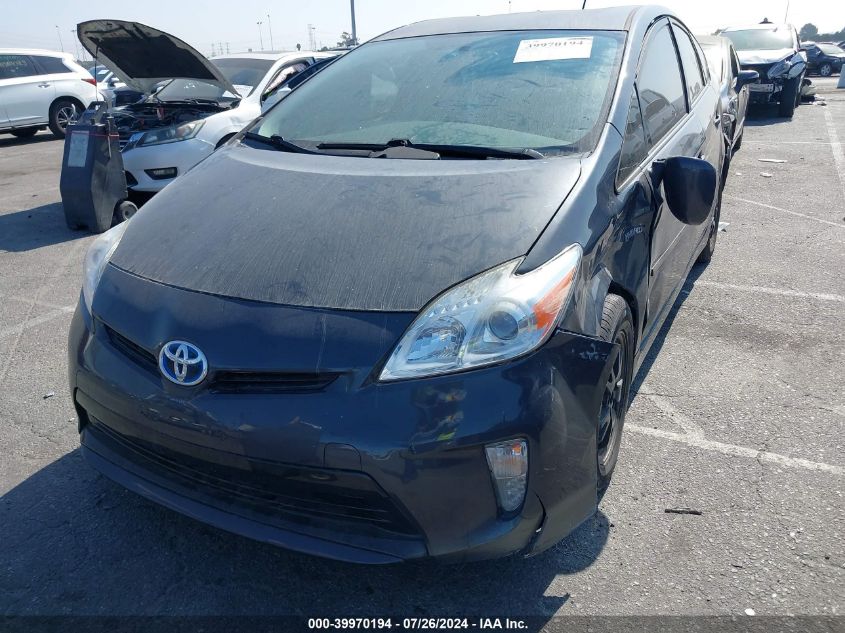 2015 Toyota Prius Three VIN: JTDKN3DU0F0427468 Lot: 39970194