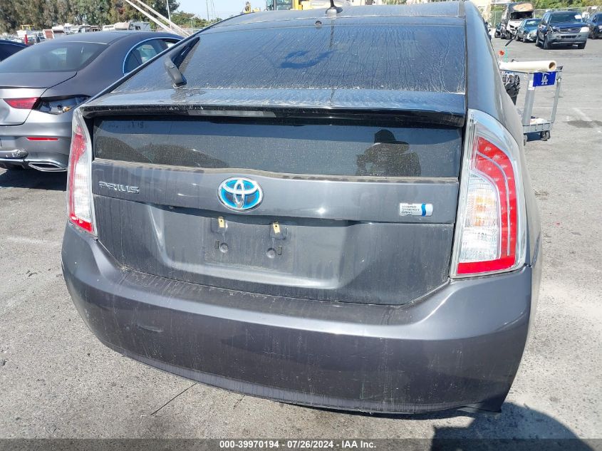 2015 Toyota Prius Three VIN: JTDKN3DU0F0427468 Lot: 39970194