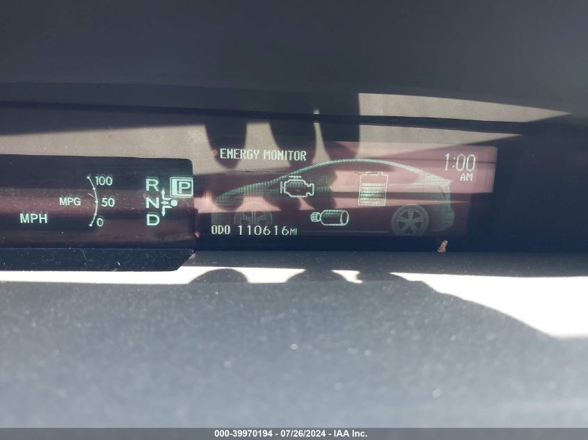 2015 Toyota Prius Three VIN: JTDKN3DU0F0427468 Lot: 39970194