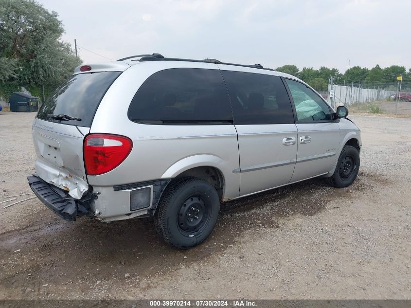 2001 Dodge Caravan VIN: 2B4EP44R41R258231 Lot: 39970214