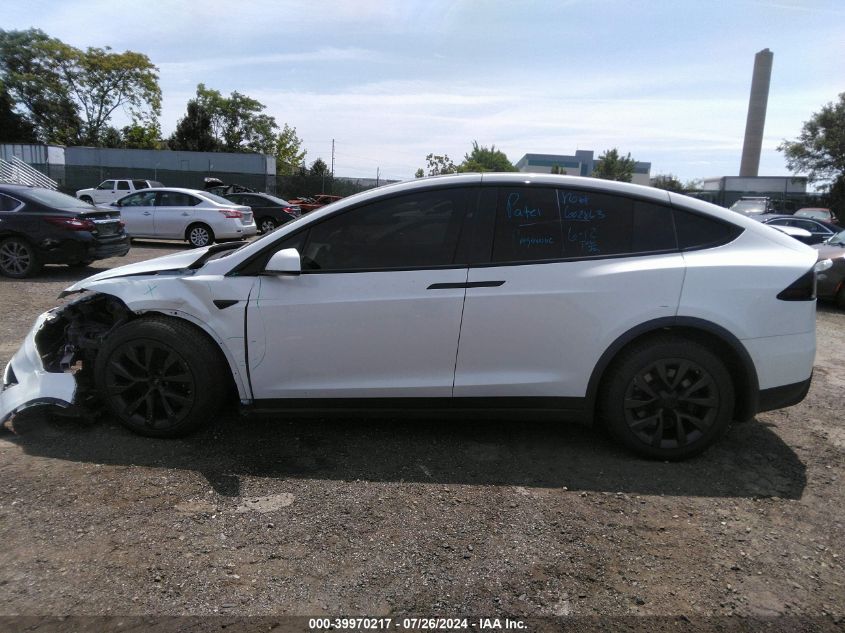 2023 Tesla Model X Dual Motor All-Wheel Drive/Standard Range VIN: 7SAXCAE52PF378545 Lot: 39970217