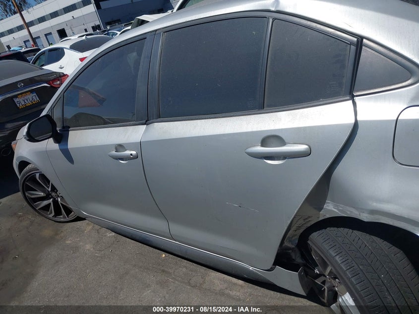 VIN JTDP4MCE8MJ062554 2021 TOYOTA COROLLA SE